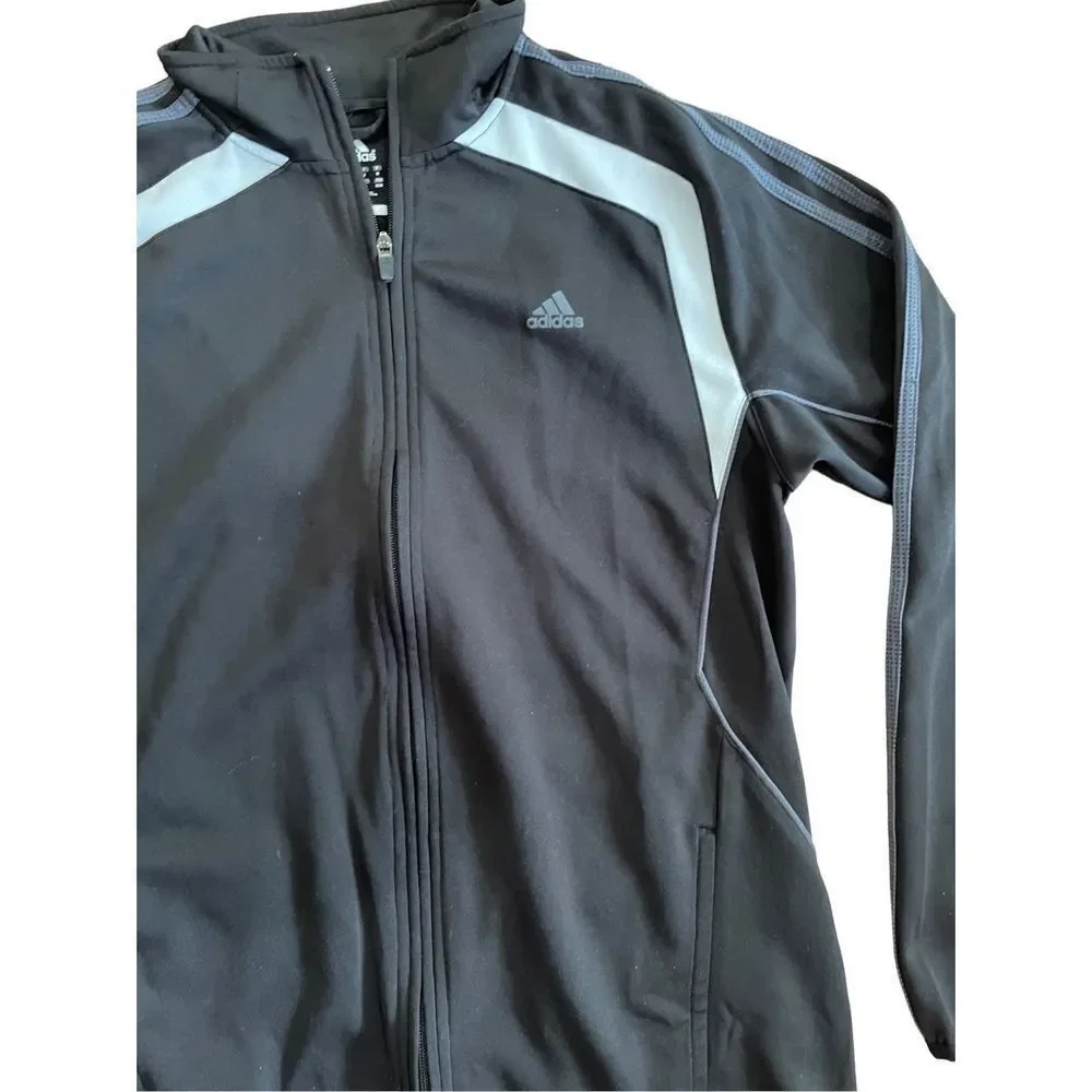 Adidas LOYAL  Adult‎ Contrast Warm Up Sports Jacket medium black